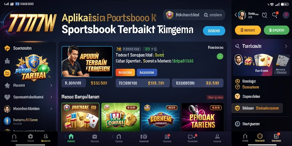 Tampilan gameplay <strong>7777W</strong> yang menarik dan interaktif untuk taruhan olahraga.