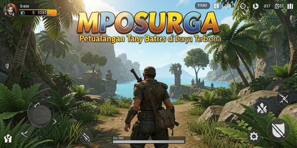 Menampilkan gameplay seru dalam dunia terbuka MPOSURGA.