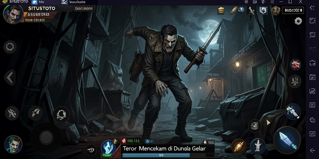 Tampilan mencekam dalam gameplay <strong>SITUSTOTO</strong> yang menarik.